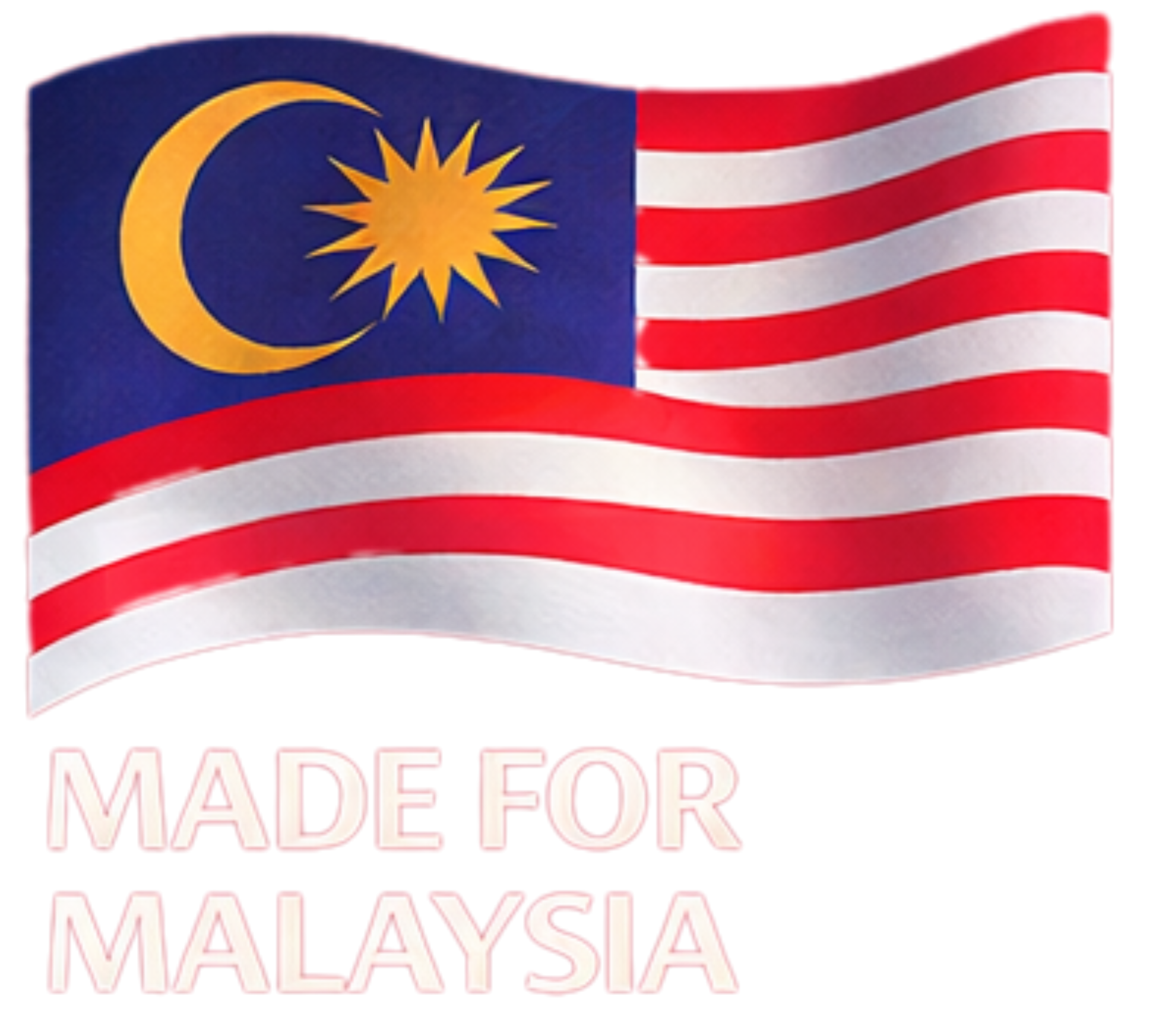 Made for Malaysia with flag